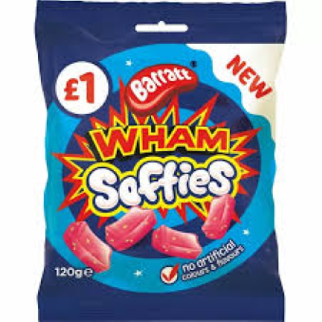BARRATT WHAM SOFTIES 120G